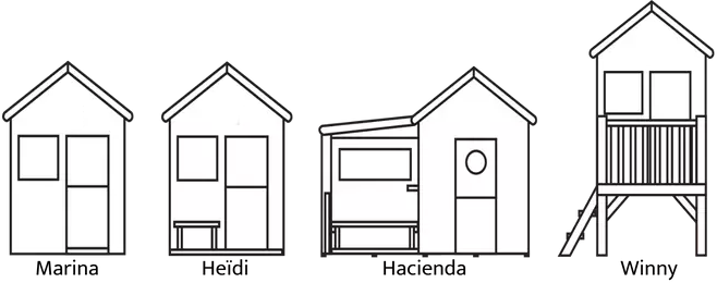 Cabañas de madera tratada Soulet
